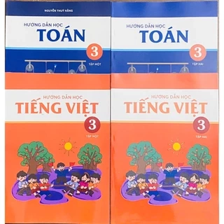 Sách - Bộ hướng dẫn học Toán, Tiếng Việt lớp 1 Archimdes (bản 2024 đủ bộ)