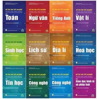 Sách - Đề ôn thi tốt nghiệp THPT (bản mới nhất 2025)