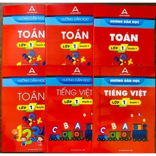 Sách - Lớp 1 - Hướng dẫn học Toán và Tiếng Việt Archimedes (năm 2023)