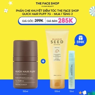 Phấn Che Khuyết Điểm Tóc THE FACE SHOP Quick Hair Puff 7g