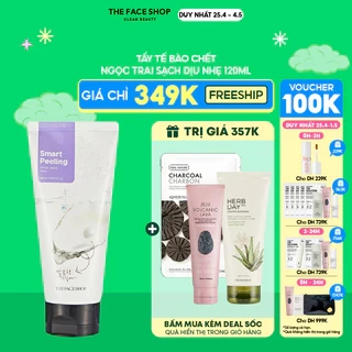 Gel Làm Sạch Tế bào Da C.h.ế.t THE FACE SHOP White Jewel 120ML