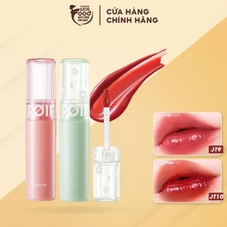 Combo 2 Son Tint Bóng Thuần Chay FOIF Juicy Fit Tint 3g
