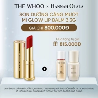 [Hannah Olala x Whoo] Son dưỡng môi Đông y The history of Whoo Gongjinhyang Mi Glow Lip Balm 3.3g