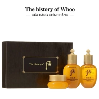Bộ dưỡng ẩm chống lão hóa Đông y The history of Whoo Gongjinhyang 3 món