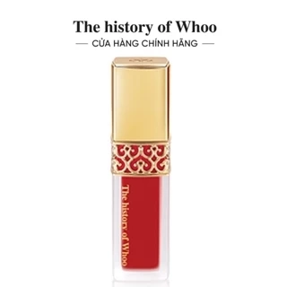 Son kem lỳ Đông y The History of Whoo Gongjinhyang Mi Velvet Lip Liquid 2.1g #18