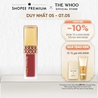Son kem lỳ Đông y The History of Whoo Gongjinhyang Mi Velvet Lip Liquid 6g
