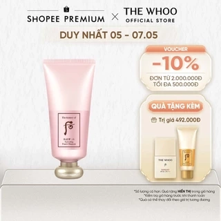 Sữa rửa mặt bọt mịn sạch sâu và dưỡng ẩm THE WHOO Gongjinhyang Clarifying Cleansing Foam 180ml