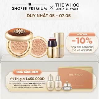 [Tặng 1 lõi] Phấn nước trang điểm chống nắng, chống lão hóa Cheongidan Essence Cushion SPF50+/PA+++