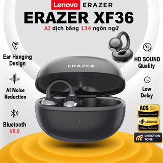 Lenovo ERAZER XF36 AI tai nghe phiên dịch tai nghe bluetooth V6.0 Khử ồn thông minh HD Chất lượng âm thanh tai nghe không dây