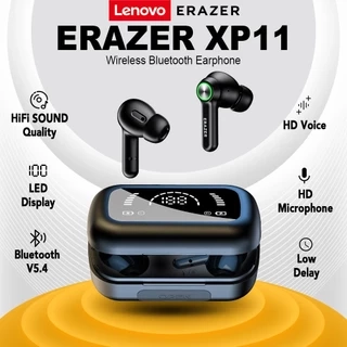 Lenovo ERAZER XP11Tai nghe bluetooth không dây TWS  Nhét Tai Thiết kế gương Earphone Giảm Tiếng Ồn thanh nổi Hi-Fi Chờ Dài 1200mAh