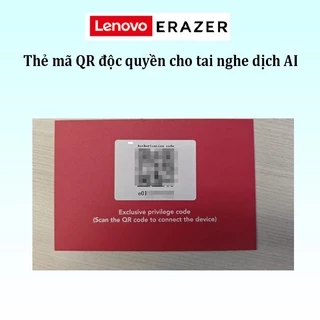 Tai nghe dịch AI thẻ mã QR độc quyền