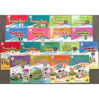 Sách - Sách giáo khoa và bài tập lớp 2 - chương trình cánh diều (lẻ) + bán kèm 1 quyển vở