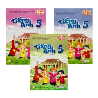 Sách - Sách Tiếng Anh lớp 5 - Global Success + bán kèm 1 quyển vở