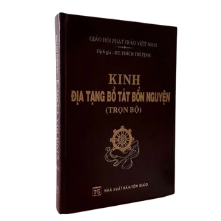Sách - Kinh Địa Tạng - bìa da