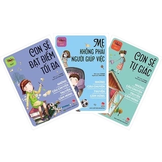 Sách - Combo Con Sẽ Tự Giác+ Mẹ Không Phải Người Giúp Việc + Con Sẽ Đạt Điểm Tối Đa (Combo lẻ tuỳ chọn)