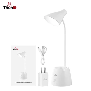 Đèn học Thunlit Target cho học sinh cắm USB Đèn bàn LED 8W có thể điều chỉnh độ sáng kèm giá đựng bút