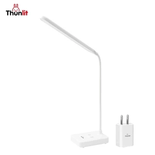 Đèn đọc sách Thunlit 1500mAh điều chỉnh độ sáng 3 màu kết nối sạc cổng USB