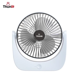 Quạt để bàn Thunlit 6 inch sạc USB 1250mah 3 mức tốc độ