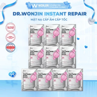 Combo 10 Mặt Nạ Tăng Sinh Collagen Cấp Tốc Dr.WonJin Instant Repair Triple Peptide Wrinkle