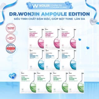 Combo 10 Mặt Nạ Siêu Tinh Chất MIX DR WonJin Ampoule Edition Fill Air 27g x10(KHÔNG HỘP)[KOL]