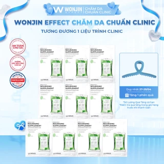 Combo 10 Mặt Nạ Chăm Da Chuẩn Clinic MIX WonJin Effect 30g x10 [B1]