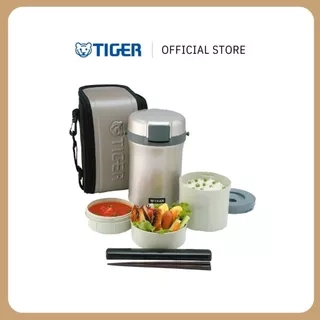 Hộp đựng cơm giữ nhiệt Tiger 3 ngăn LWU-B200 (1.41L)