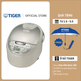 Nồi Cơm Điện Tử Tiger JAX-S18W - 1.8L - Hàng Chính Hãng
