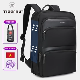 【Local Delivery】Ba lô TIGERNU 9121 đựng máy tính xách tay 15.6‘’ 17‘’ siêu nhẹ mở rộng được tiện lợi
