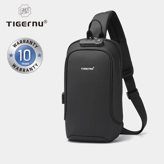 Túi đeo ngực chống nước Tigernu 8102 có cổng USB (9.7 '')