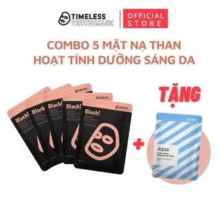 Bộ 5 Mặt Nạ Tinh Chất Sáng Da Timeless Truth 5x30mL - Tặng 1 Mặt Nạ Dưỡng Da Cấp Ẩm
