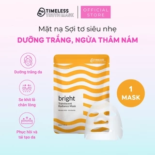 Mặt nạ sợi tơ siêu nhẹ làm trắng da, bổ sung collagen Timeless Truth Mask Superfine Bright (30ml x 5 miếng)