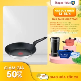 Chảo chiên inox chống dính đáy từ Tefal Primary 20/24/26/28cm - Hàng chính hãng -Giao hỏa tốc 2H HCM