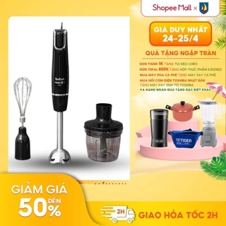 Máy xay sinh tố cầm tay Tefal HB943838, Công suất 1000W - Cối lớn 0.8 nhỏ 0.5 lít - Hàng chính hãng