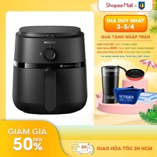 Nồi chiên không dầu Philips NA120/00 4,2 lít- Hàng Chính Hãng - Bảo hành 24 tháng - Giao hỏa tốc 2H