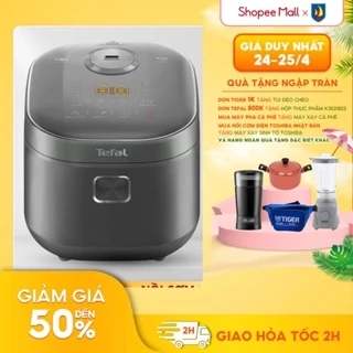 Nồi cơm điện tử cao tần Tefal RK818A68 - 1.8L - Lòng nồi niêu - Giữ ấm 12h - Bảo hành 2 năm