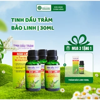 Combo tinh dầu tràm cho bé dung tích 10ml & 30ml - Tràm Huế Bảo Linh giữ ấm, phòng cảm ho, cảm cúm