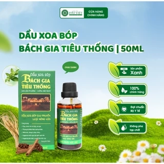 Dầu nóng xoa bóp xương khớp thảo dược Bách gia tiêu thống (Nóng nhiều) - Giảm đau khớp, cổ vai gáy