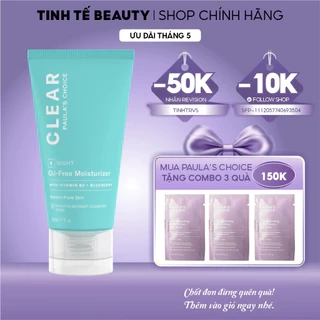 Kem dưỡng da dành cho da mụn Paula's Choice Clear Oil Free Moisturizer 15ml/60ml