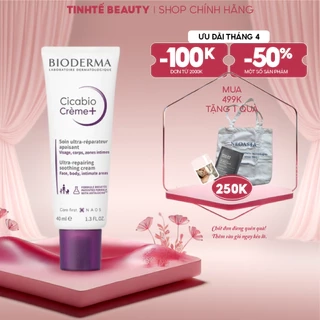Kem phục hồi da tổn thương Bioderma Cicabio Creme+ 40ml (mẫu mới)