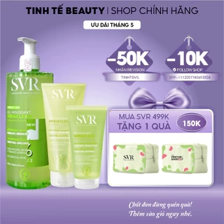 Sữa rửa mặt SVR cho da dầu mụn không có xà phòng SVR Sebiaclear Gel Moussant 55/200/400ml