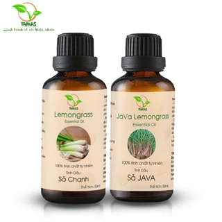 Combo tinh dầu sả chanh+ sả java chai 50ml