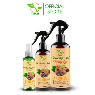 Nước lau bếp hữu cơ bồ hòn tinh dầu quế chai 100ml-300ml-500ml, làm sạch, khử mùi, khử khuẩn dụng cụ, bếp từ, bếp ga...