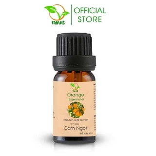 Tinh dầu Cam Ngọt nguyên chất TAMAS chai 10ml, tinh dầu xông phòng