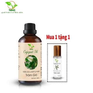 Tinh dầu Tràm gió 100ml/50ml kháng khuẩn, giữ ấm