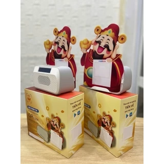 Combo: 2 Loa Thần Tài 4G/Wifi - đọc thông báo chuyển khoản, báo nhận tiền, đọc biến động số dư. Tiền về tài khoản chính