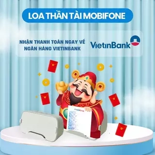Loa ngân hàng Vietinbank - Loa thông báo chuyển khoản - Loa thần tài MobiFone - Hàng chính hãng