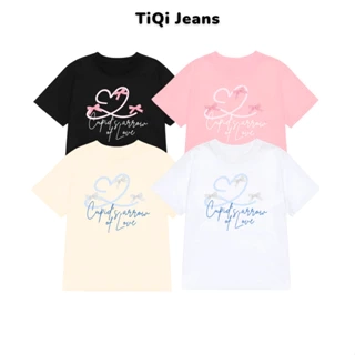 Áo thun baby tee cupid's arrow of love TiQi Jeans chất cotton co giãn 2 chiều thoáng mát AB-23