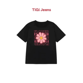 Áo thun baby tee FLOWER chất cotton TiQi Jeans AB-47