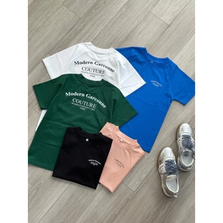Áo thun nữ baby tee Couture chất cotton TiQi Jeans A102