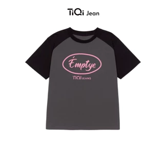 Áo thun nữ baby tee Émptye form vừa vải cotton dày dặn TiQi Jeans A64